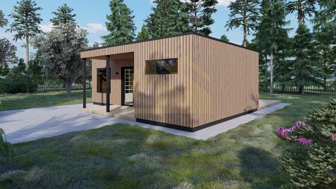 Casa Prefabricada De Madera SIP Copenhagen, 79 m² - Imagen 2