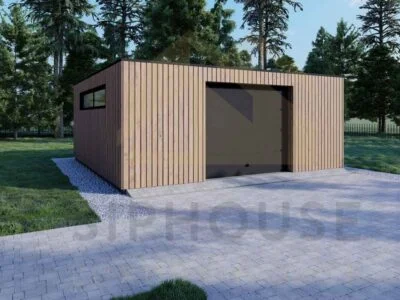 Doble Garaje Prefabricado Exeter, 28 m² 11 garaje doble prefabricado 01 02