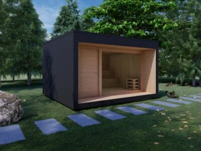 Jacuzzi Sauna Bravehearth, 2.6x6 26 sauna prefabricada 01 01