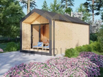 Jacuzzi Sauna Bravehearth, 2.6x6 22 sauna prefabricada 05 03