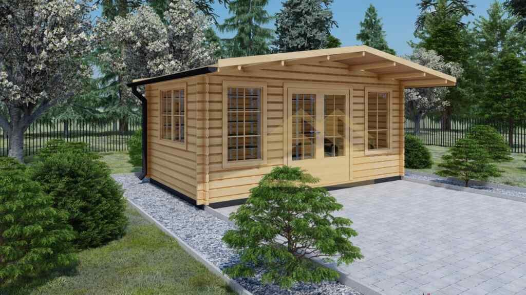 Caseta Prefabricada De Madera Trondheim, 15 m² - casitasprefabricadas