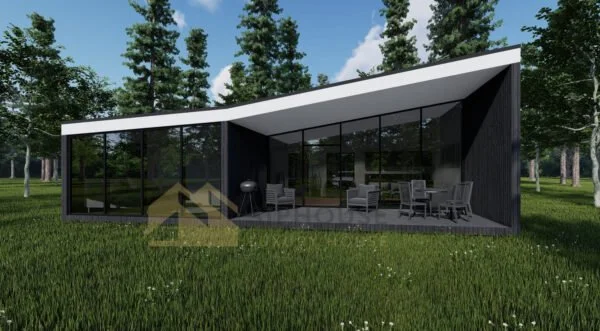 Casa Prefabricada Moderna Brasilia 01