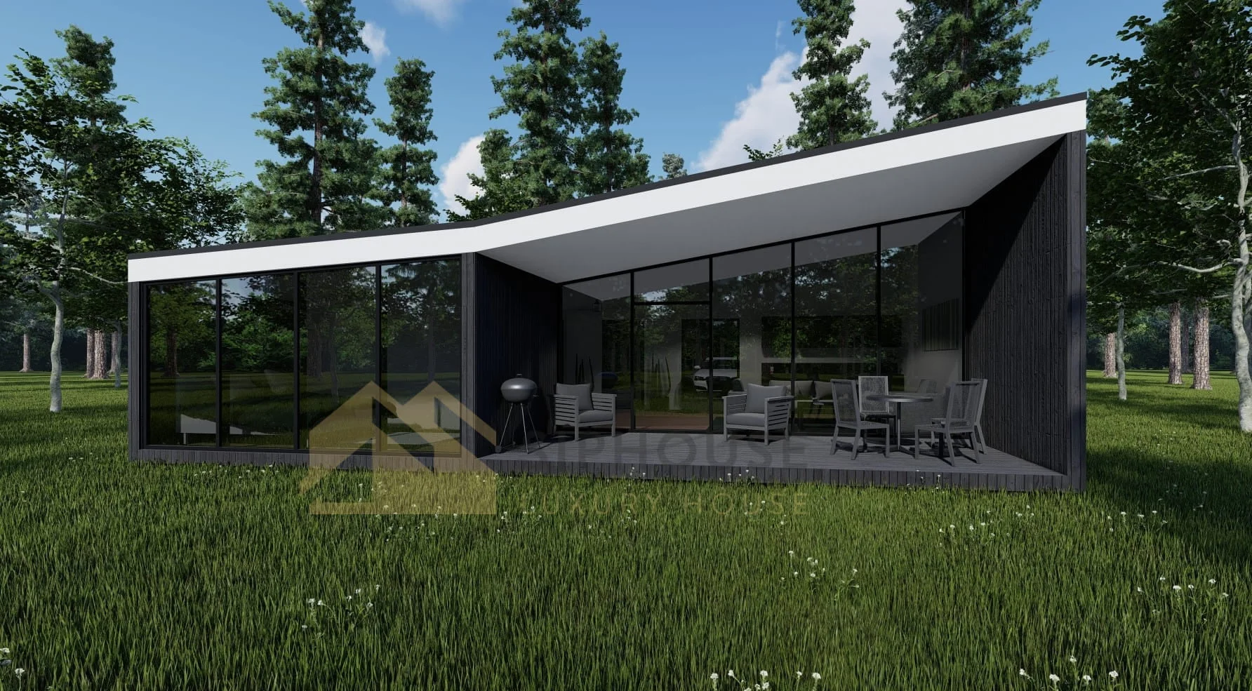 Casa Prefabricada Moderna Brasilia 01