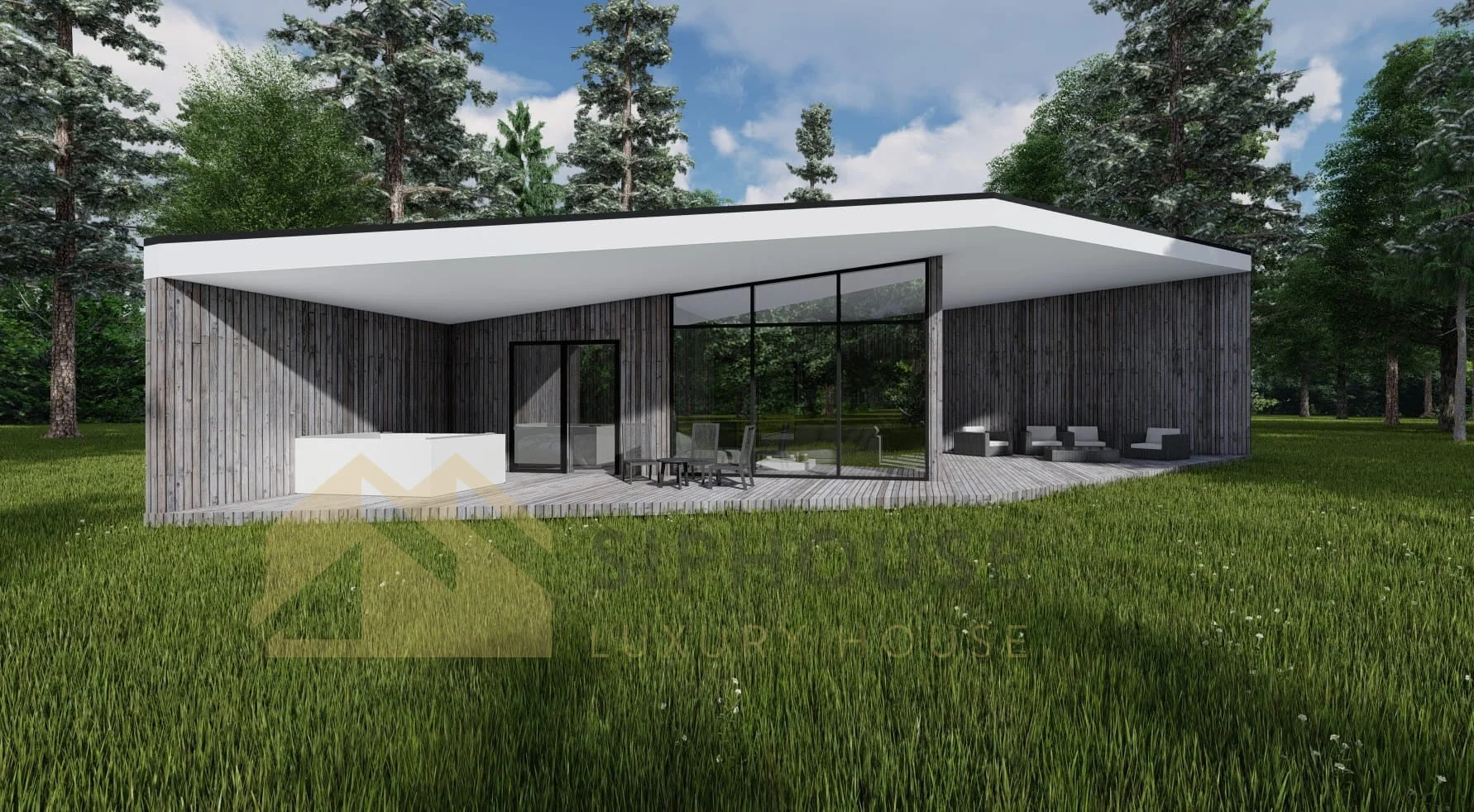 Casa Prefabricada Moderna Madrid 02