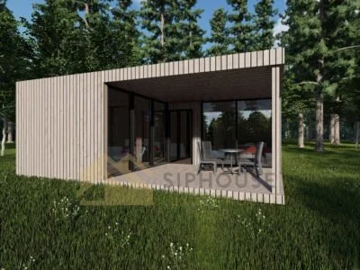 Modern Tiny House Palmas, 23 m² 31 Casa Contenedor Liverpool 04