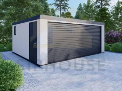 Doble Garaje Prefabricado Exeter, 28 m² 7 Doble Garaje Prefabricado Weymouth 04