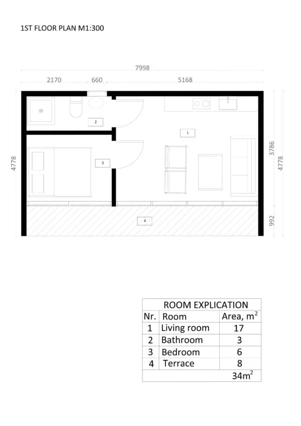 Modular Home Dukhan 01 plan