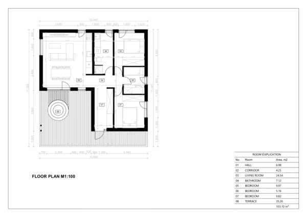 modular home dunglas 01 plan