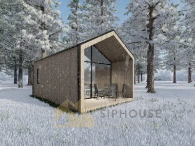 Modern Tiny House Palmas, 23 m² 9 Tiny House Beirut 01